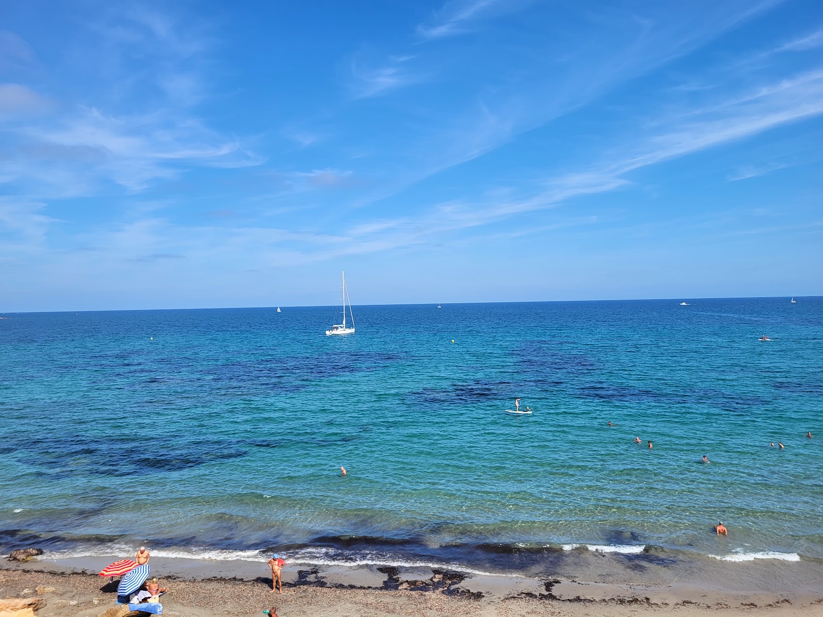 Foto de Playa Flamenca Naturista con muy limpio nivel de limpieza