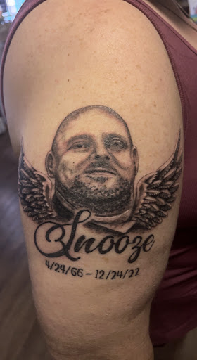 Explore astrology tattoo ideas, creative tattoo ideas in Sunbury, available at Spot of Ink