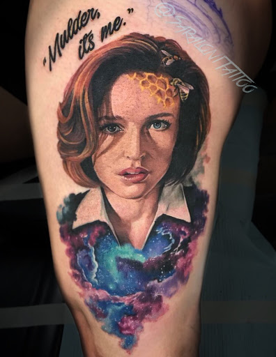 Explore queen tattoo ideas, creative tattoo ideas in San Marcos, available at One & Only Tattoo