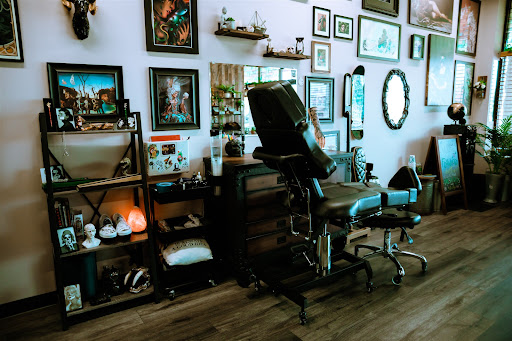 Explore women shoulder tattoo ideas, creative tattoo ideas in Sykesville, available at Foxwood Tattoo Collective