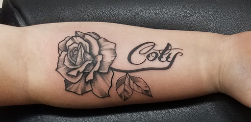 Explore tattoo ideas on tricep, creative tattoo ideas in Scottsboro, available at Scottsboro Ink Therapy Tattoo Studio