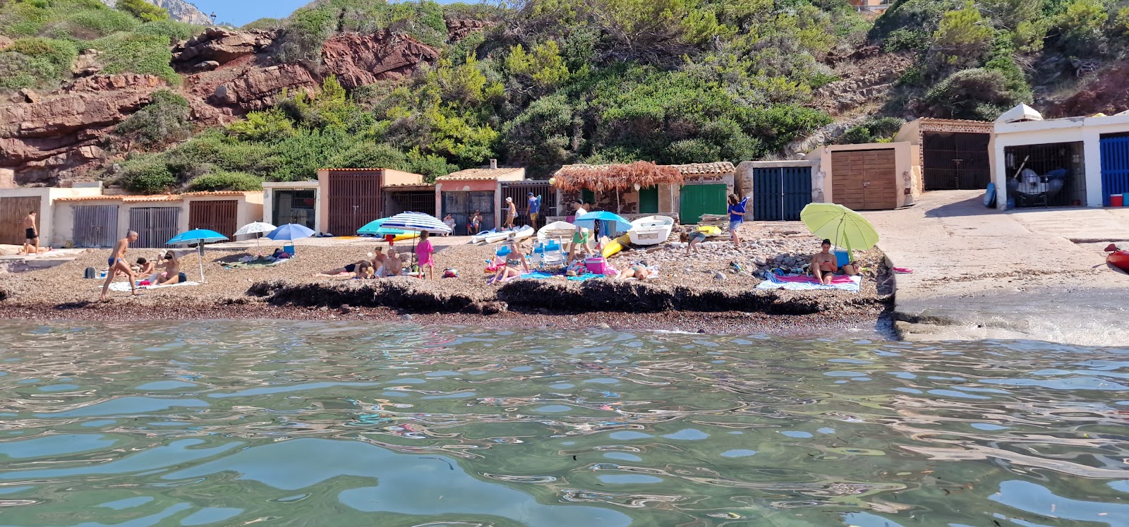 Fotografie cu Playa Puerto des Canonge cu nivelul de curățenie înalt