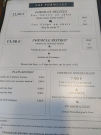 Restaurant Les delices de la Tour à Langogne - menu / carte