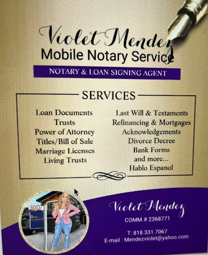 Mejor Notaría Violet's Notary and consultation services