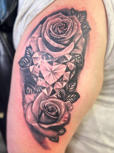 Explore fine line tattoo ideas men, creative tattoo ideas in Abilene, available at Lino Ink Tattoo Studio