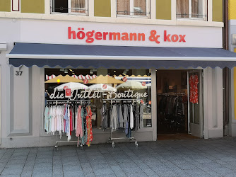 högermann & kox, die Outlet-Boutique