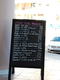 Restaurant Casa dos Pregos & Açaí à Costa da Caparica - menu / carte