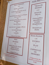 Restaurant Restaurant Chez Valentin à Corbelin (la carte)