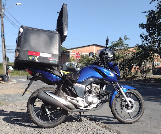 Logo da empresa - Laurindo express, motoboy