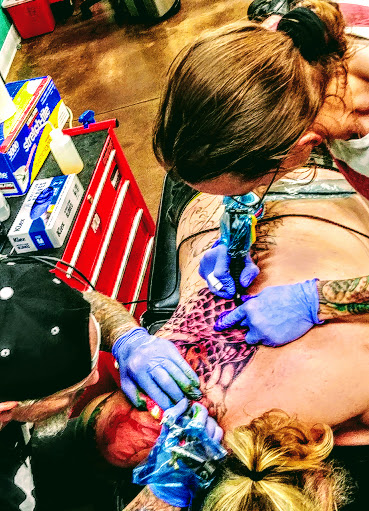 Explore cool small face tattoo ideas, creative tattoo ideas in Parker, available at Sublime Colorado Body Mod And Tattoo