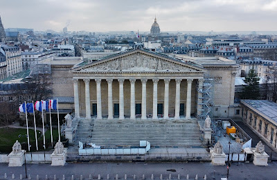 Assemblée nationale - Palais Bourbon à Paris