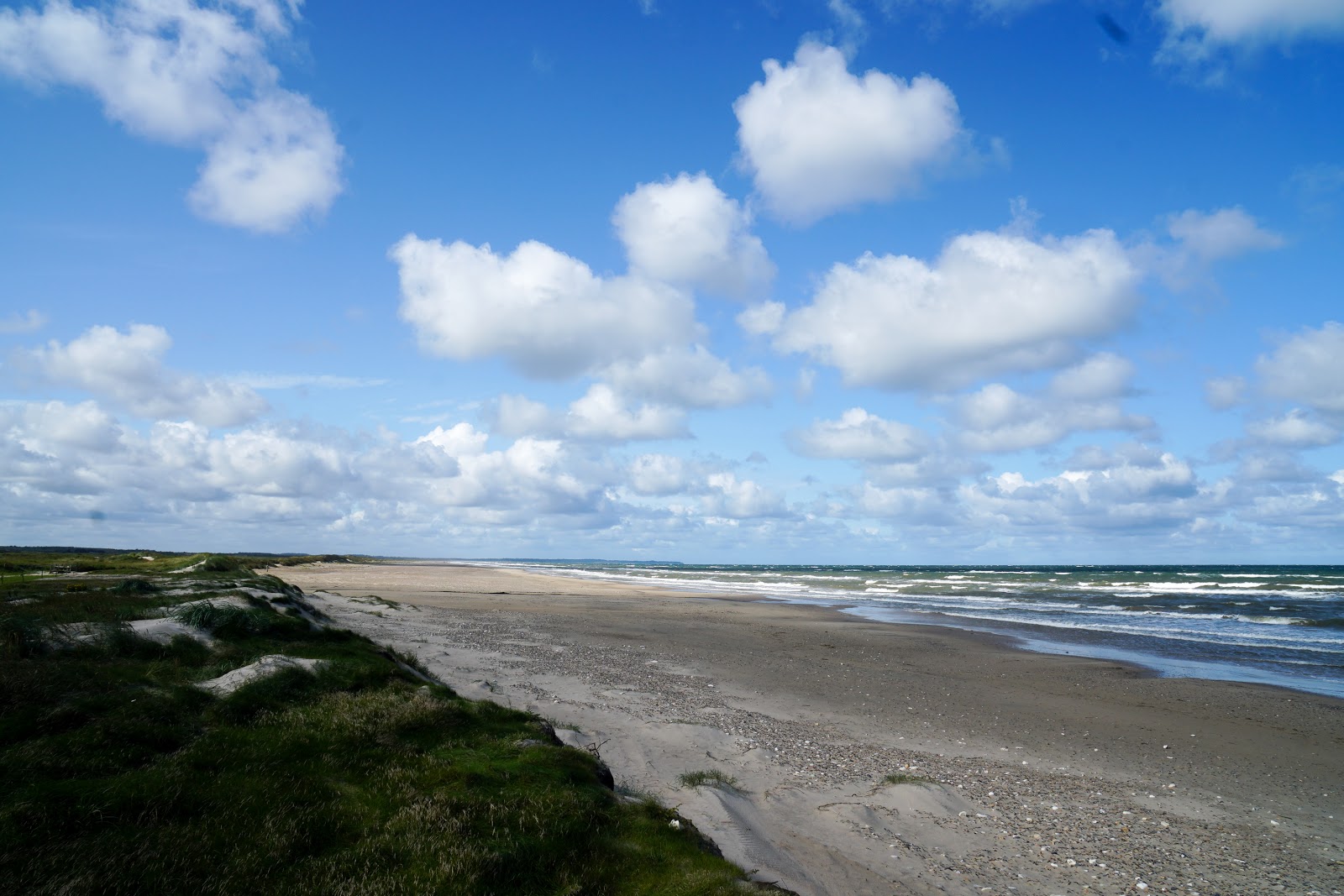 Gronne Beach的照片 位于自然区域