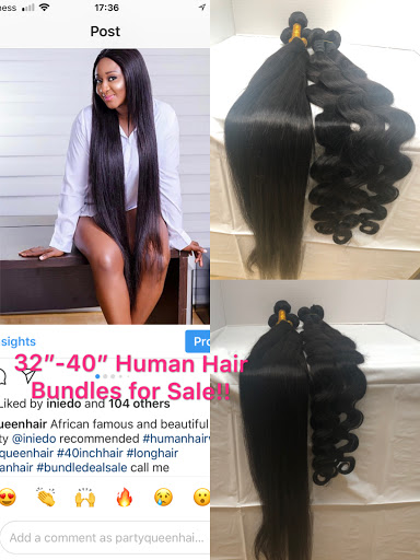 Party Queen Hair Inc(virgin human hair bundle,extension,wig)