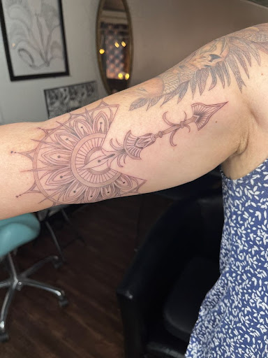 Explore darling in the franxx tattoo ideas, creative tattoo ideas in Vancouver, available at Sacred Yeti Tattoos