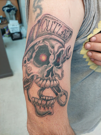 Explore fire dept tattoo ideas, creative tattoo ideas in Fort Mohave, available at RedRum Tattoo & Body Piercing Co.