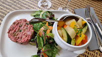Steak tartare du Restaurant La Cour Brasserie Chartres - n°2