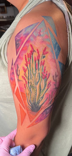 Explore cover up tattoo ideas shoulder, creative tattoo ideas in San Diego, available at Eden Tattoo Gallery