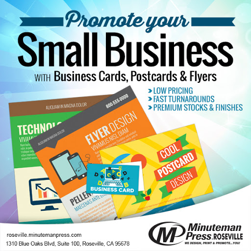 Commercial Printer «Minuteman Press - Roseville», reviews and photos, 1310 Blue Oaks Blvd #100, Roseville, CA 95678, USA