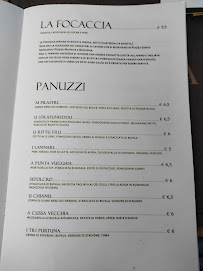 Pizzeria Antica Focacceria 1856 Bagheria à Bagheria - menu / carte