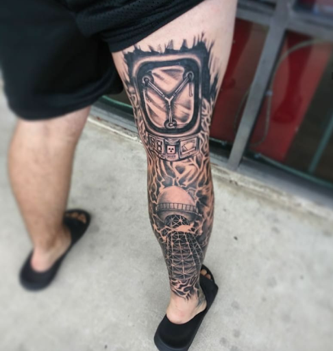 Explore butt tattoo ideas, creative tattoo ideas in Atlantic Beach, available at The Ink Chamber Tattoo Parlor