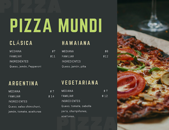 Pizza Mundi "La Pizza De Los Panas" - Guayaquil
