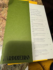 Jardineiro Kitchen - Restaurante Vegan à Porto menu