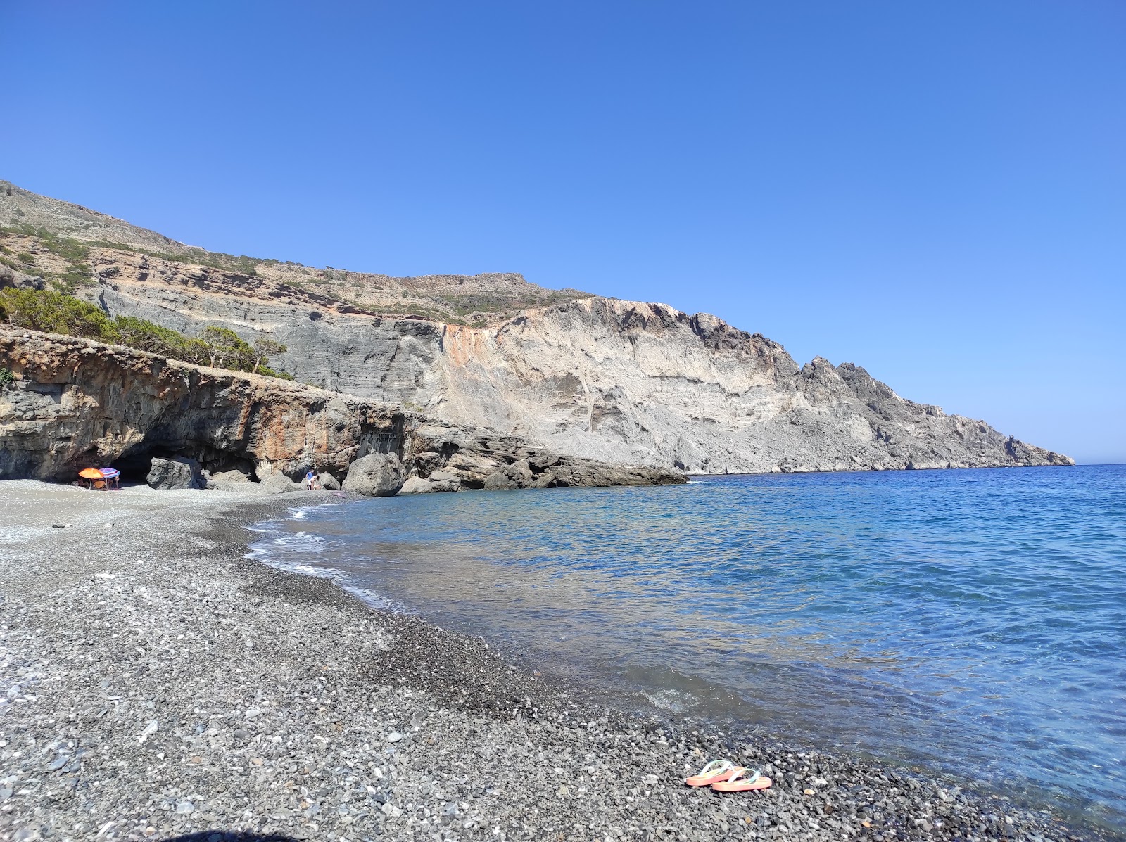 Foto av Paralia Koudouma med rymlig bukt