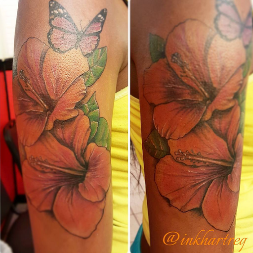 Explore mother step daughter tattoo ideas, creative tattoo ideas in Chicago, available at Inkhart Tattoo Body and Piercing
