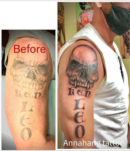 Explore circular tattoo ideas, creative tattoo ideas in Garden Grove, available at Anna Hang Tattoo