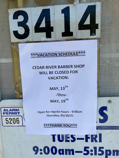 Barber Shop «Cedar River Barbershop», reviews and photos, 3414 SE 6th St, Renton, WA 98058, USA