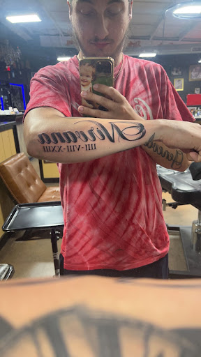 Explore astrology tattoo ideas, creative tattoo ideas in Villa Rica, available at Villa Rica Ink
