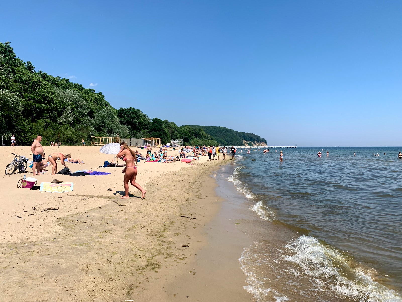 Photo de Kolibki Beach avec un niveau de propreté de très propre