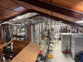 A row of beer taps