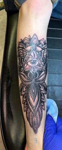 Explore carolina panthers tattoo ideas, creative tattoo ideas in Hudson Falls, available at ALTERED ADDICTION TATTOOS