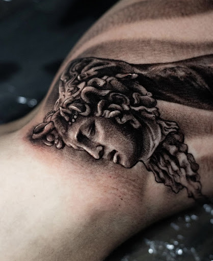 Explore tattoo family tree ideas, creative tattoo ideas in Arlington, available at Benchmark Tattoos