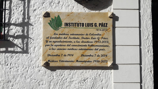 INSTITUTO LUIS G PAEZ - HOMEOPATÍA COLOMBIANA