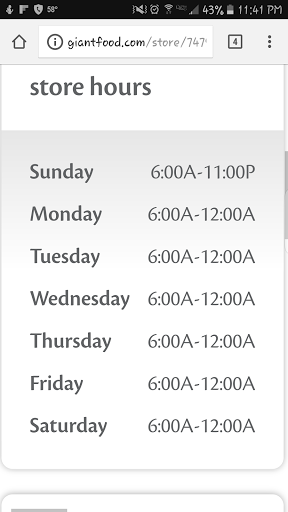 Supermarket «Giant», reviews and photos, 1535 Alabama Ave SE, Washington, DC 20032, USA