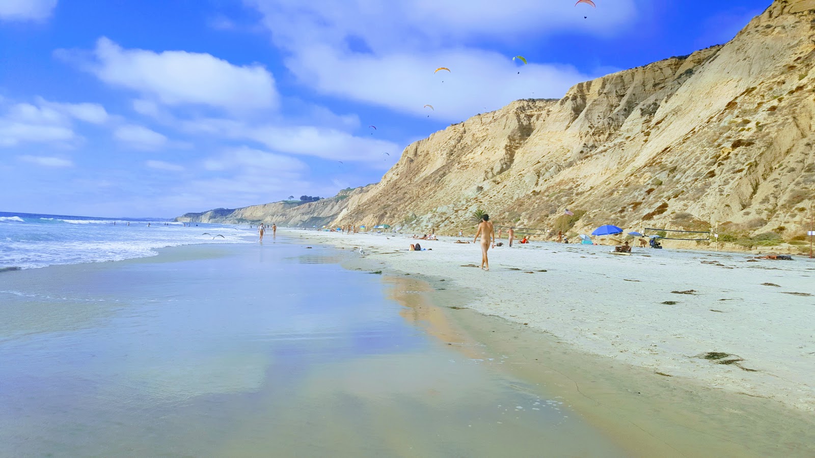 Foto de Black's beach con muy limpio nivel de limpieza