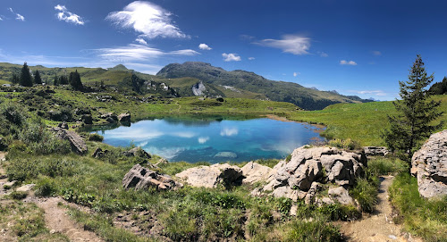 Lac des fées à Beaufort