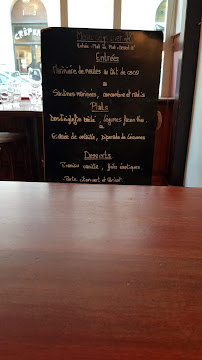 Restaurant Le Bistrot du Rocher à Saint-Malo (le menu)