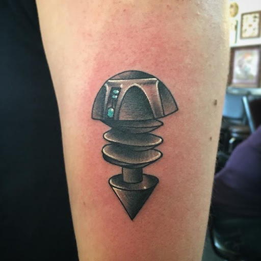 Explore mens name tattoo ideas, creative tattoo ideas in Dekalb, available at Proton Tattoo