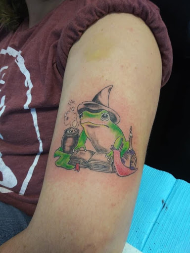 Explore back of leg tattoo ideas, creative tattoo ideas in Waverly, available at Jailhouse INK