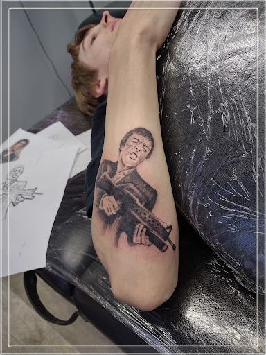 Explore bearded dragon tattoo ideas, creative tattoo ideas in La Crosse, available at La Crosse Tattoo