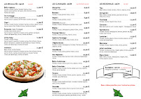 Pizzeria le basilic à Lourdes menu