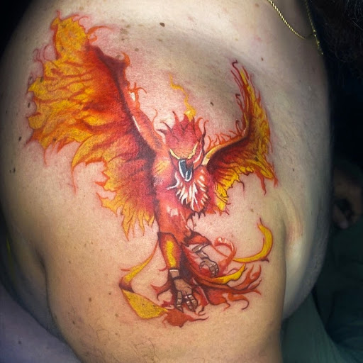 Explore tattoo ideas back of neck, creative tattoo ideas in Vancouver, available at Studio X Tattoos & Piercings