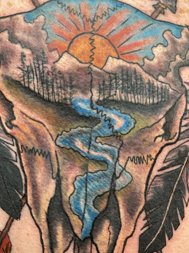 Explore full body tattoo ideas, creative tattoo ideas in Meridian, available at spACEys Rock N Roll Tattoo