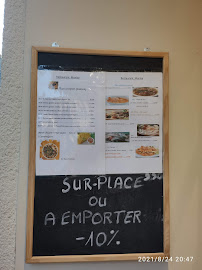 Restaurant cambodgien Manisa Restaurant à Angers (la carte)