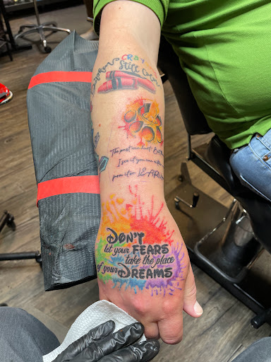 Explore small lion tattoo ideas, creative tattoo ideas in Rehoboth Beach, available at Homeward Tattoo and Body Piercing