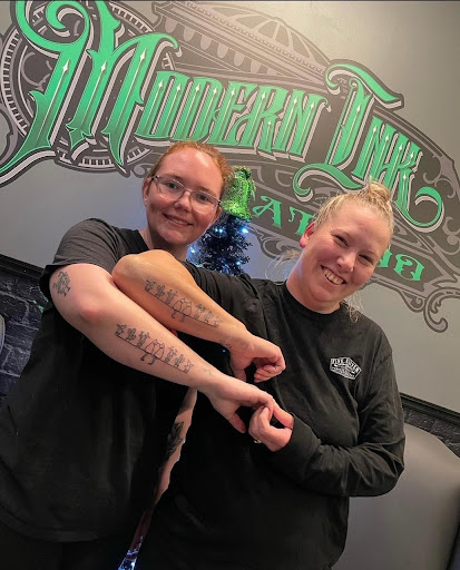 Explore qr code tattoo ideas, creative tattoo ideas in Peoria, available at Modern Ink Tattoo