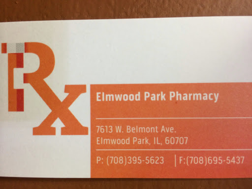 Pharmacy «Elmwood Park Pharmacy», reviews and photos, 7613 W Belmont Ave, Elmwood Park, IL 60707, USA